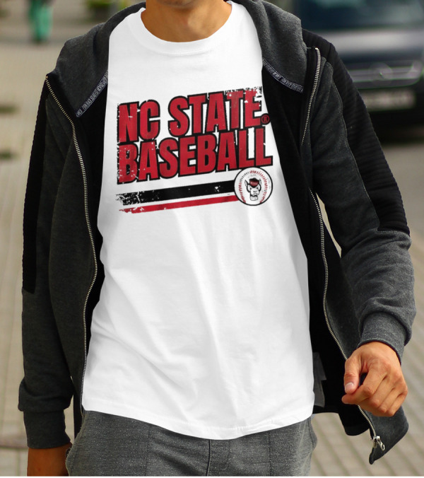 NC State Baseball Wolfpack Logo T-Shirt