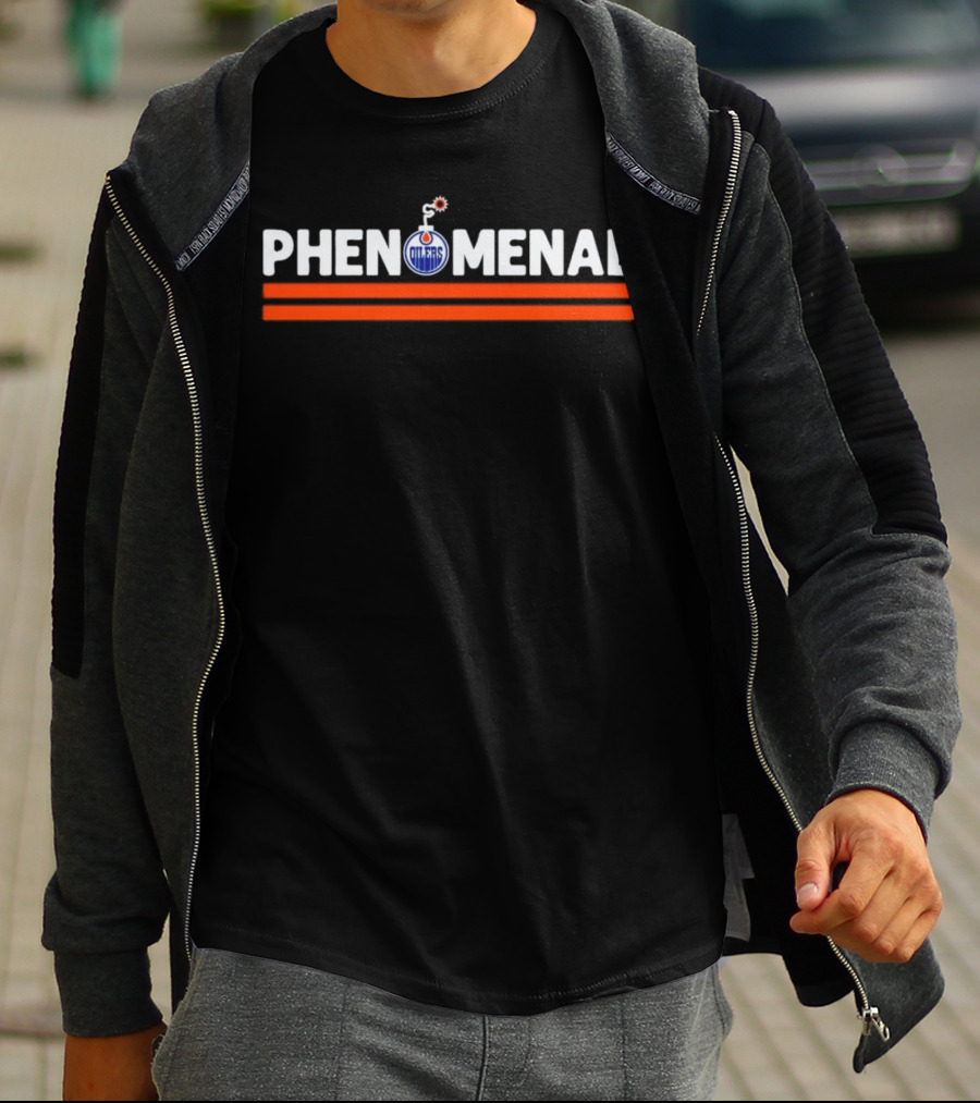 Phenomenal Edmonton Oilers NHL Hockey T-Shirt