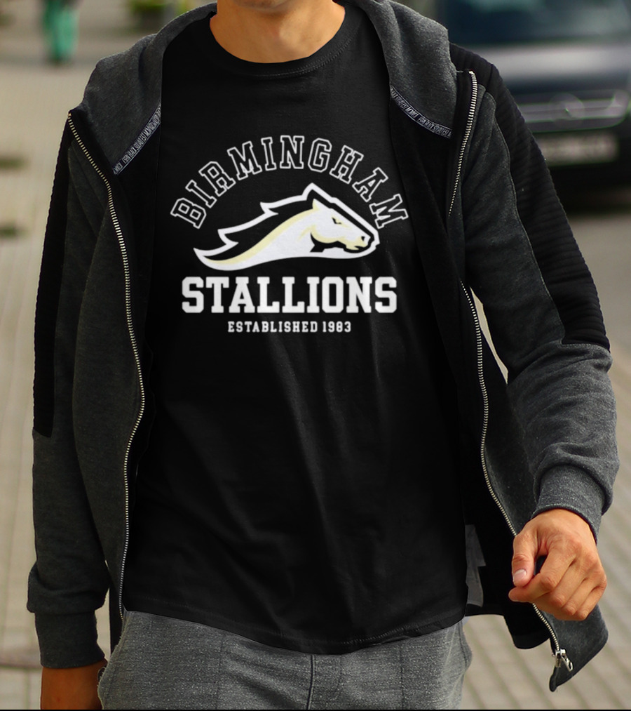 Birmingham Stallions Established 1983 T-Shirt