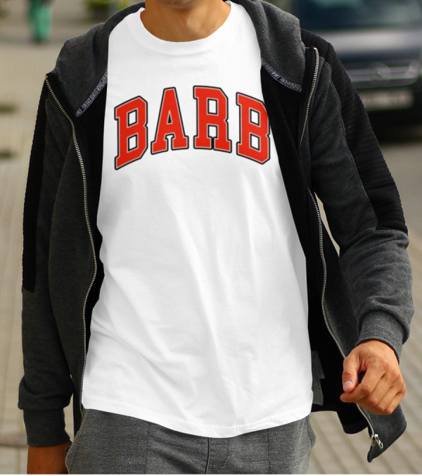 Nicki Minaj Barb Red Text Fandom T-Shirt