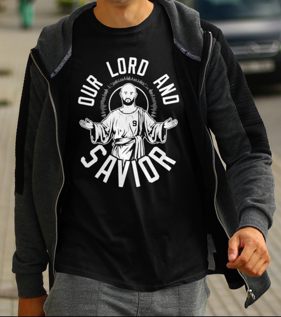 'Derrick White Our Lord And Savior Number 9 Iconic Design' T-Shirt