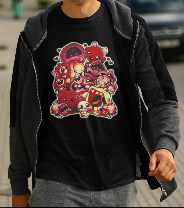 The Binding Of Isaac The Basement Monsters Collection T-Shirt