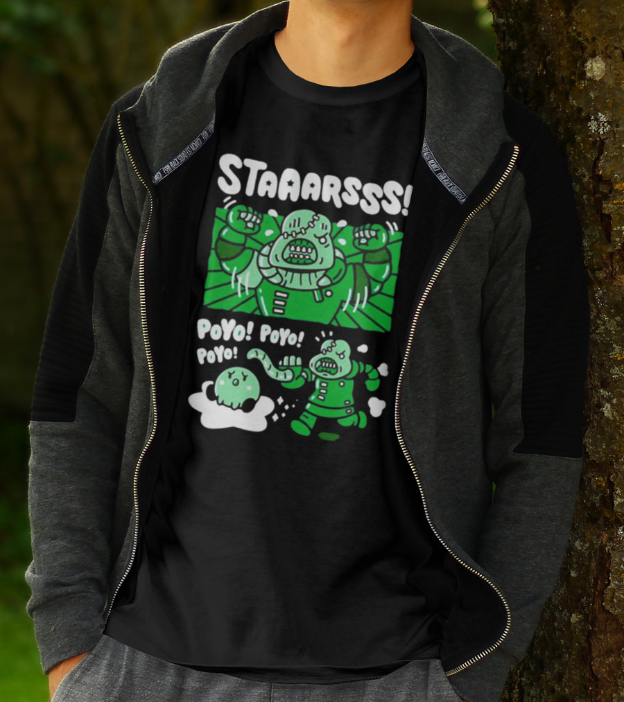 STAAARSSS Poyo Poyo Poyo Alien Creature Encounter T-Shirt