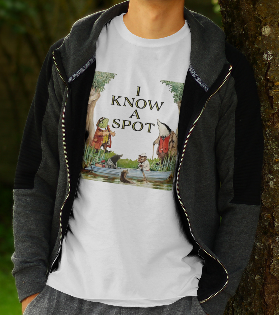I Know A Spot Animals By The River With Friends T-Shirt