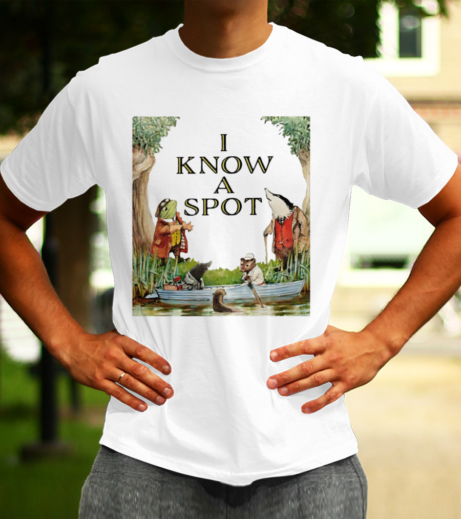 I Know A Spot Animals By The River With Friends T-Shirt