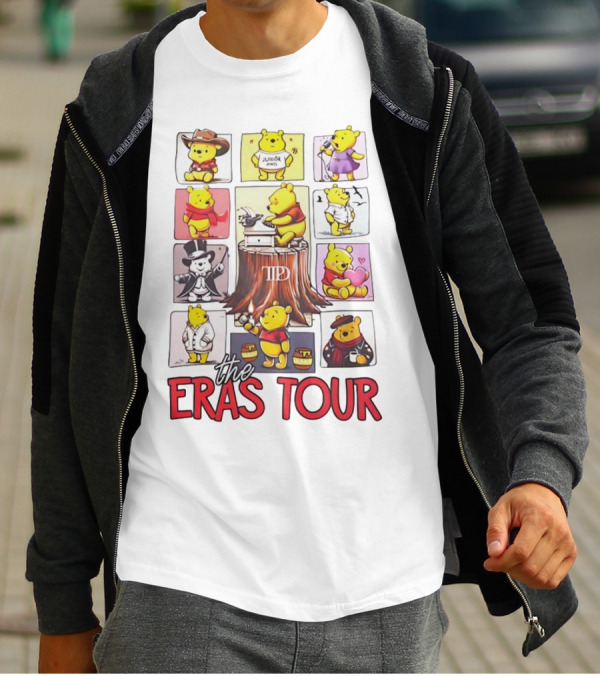 Winnie The Pooh In Diverse Costumes The Eras Tour T-Shirt