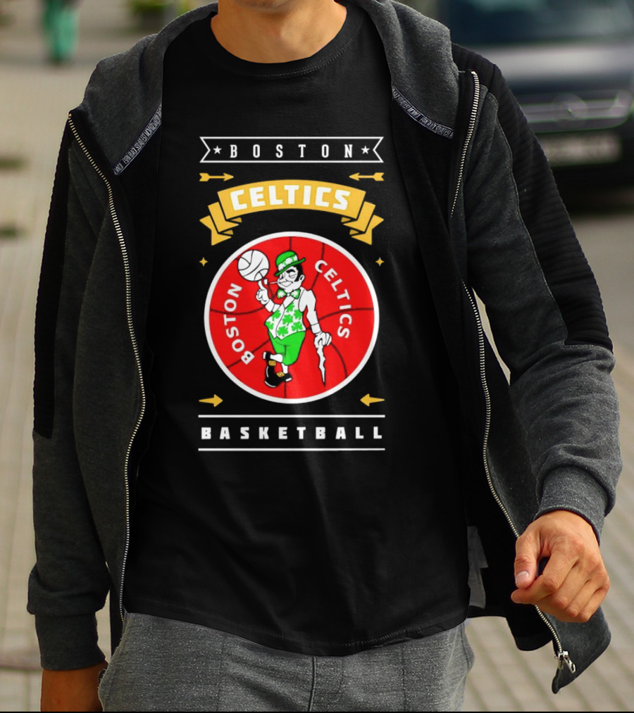 Boston Celtics NBA Basketball Boston Celtics Basketball T-Shirt