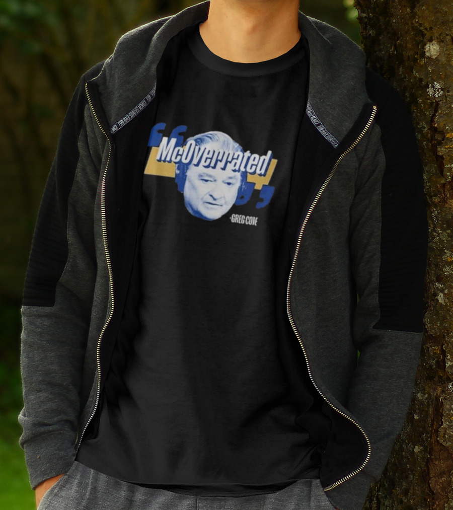 McOverrated Greg Cote Lebatard Face T-Shirt
