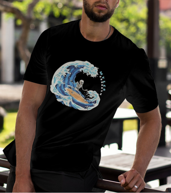 Myles Kennedy Skeleton Surf Wake T-Shirt