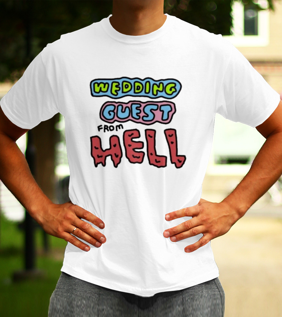Wedding Guest From Hell Blocky T-Shirt