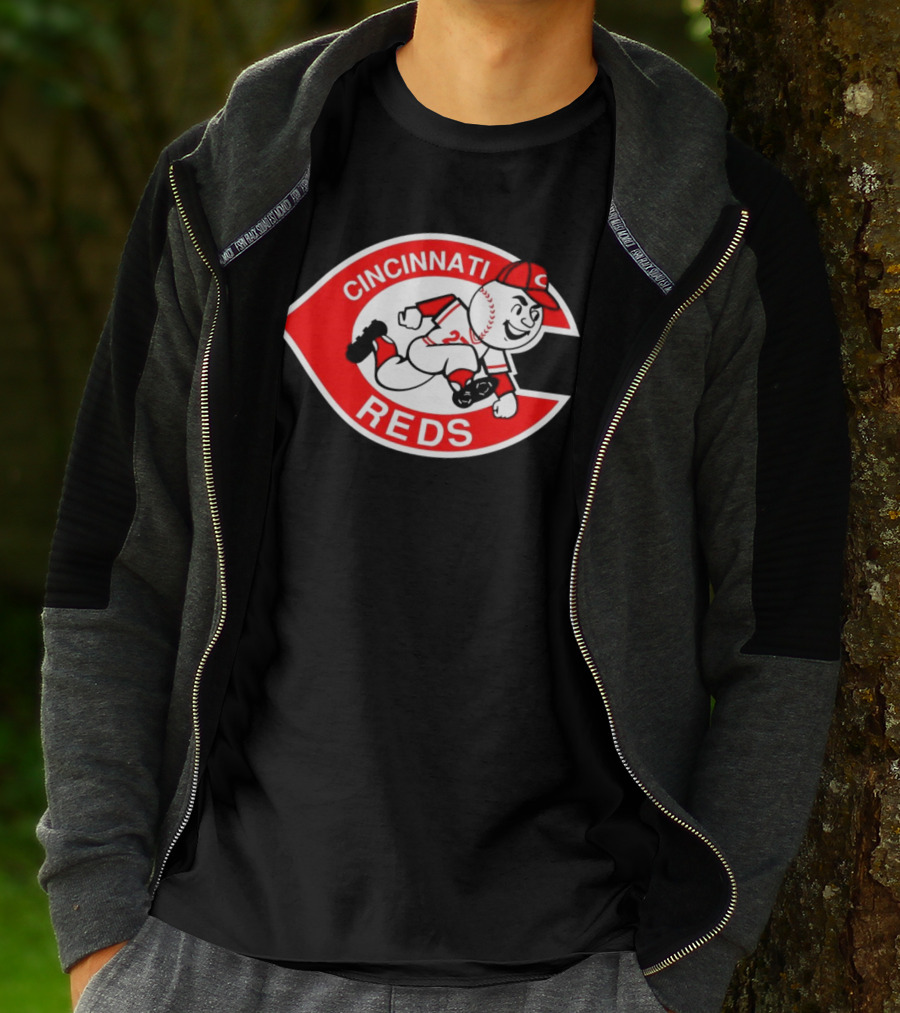 Cincinnati Reds Mascot MLB Baseball T-Shirt
