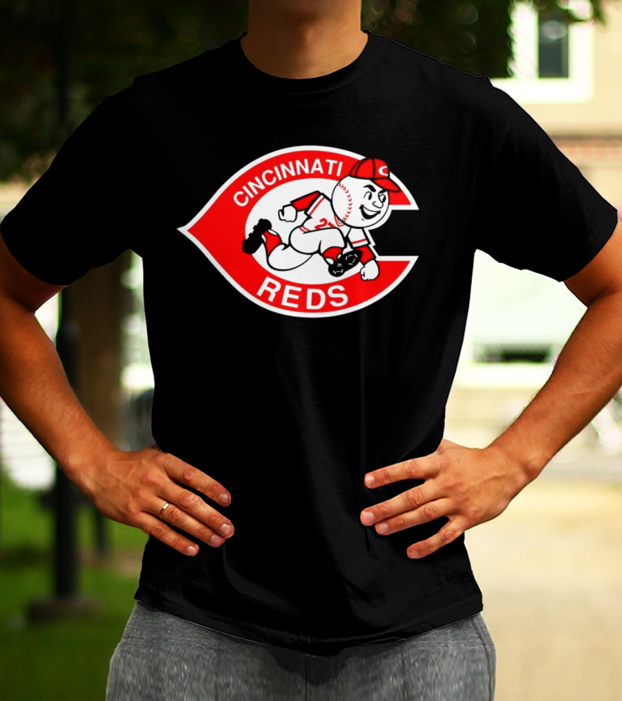 Cincinnati Reds Mascot MLB Baseball T-Shirt