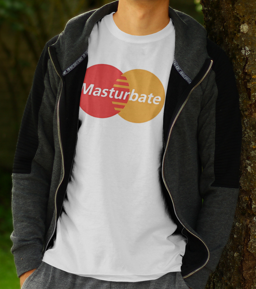 Masturbate Mastercard T-Shirt