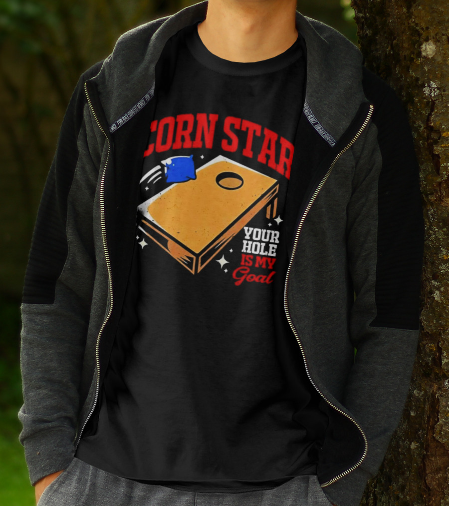 CORN STAR Your Hole Is My Goal Cornhole Game Target T-Shirt