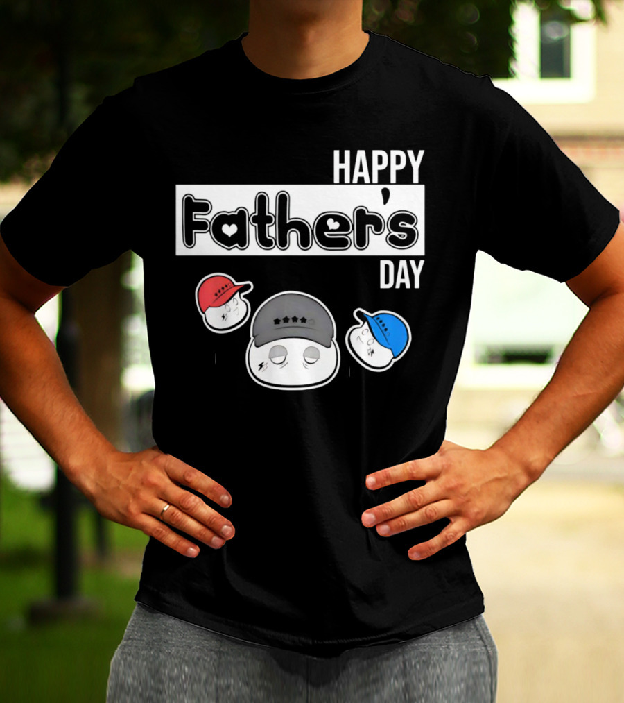 Happy Father’s Day Metokur Inspired Emoji Trio T-Shirt