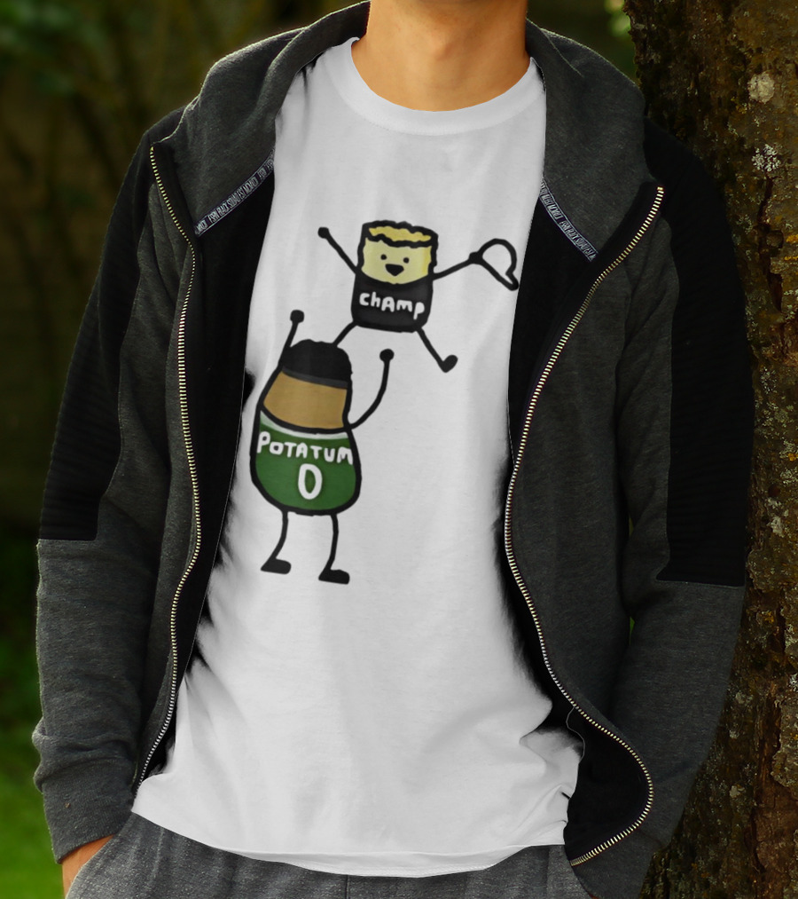 Potatum 0 And Champ Tot Victory T-Shirt
