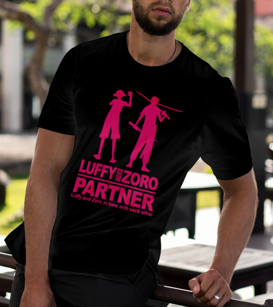 Luffy And Zoro Partner In Tune With Each Other T-Shirt