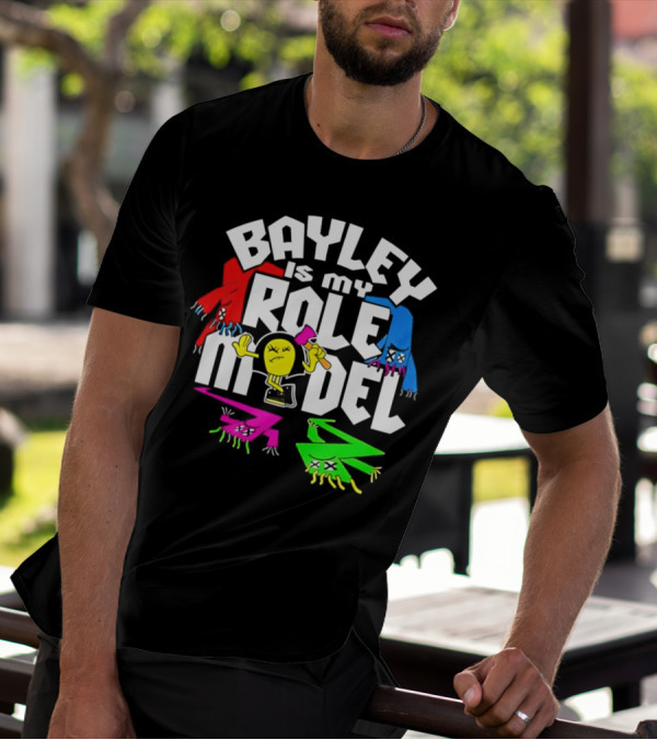 Bayley Is My Role Model Wacky Inflatable Tube Men T-Shirt