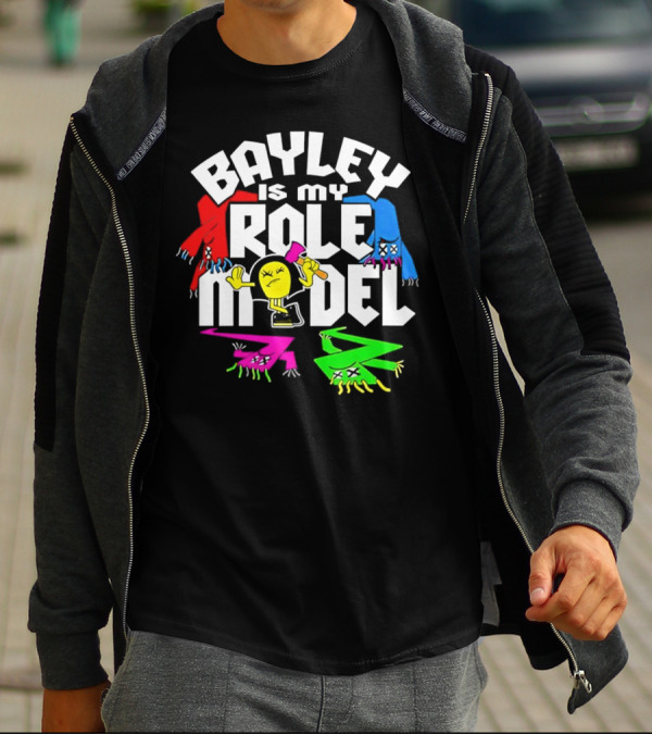 Bayley Is My Role Model Wacky Inflatable Tube Men T-Shirt