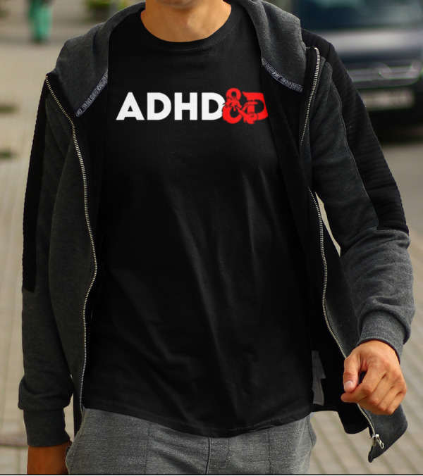 Alex Franqueira ADHD Dungeons Dragons T-Shirt
