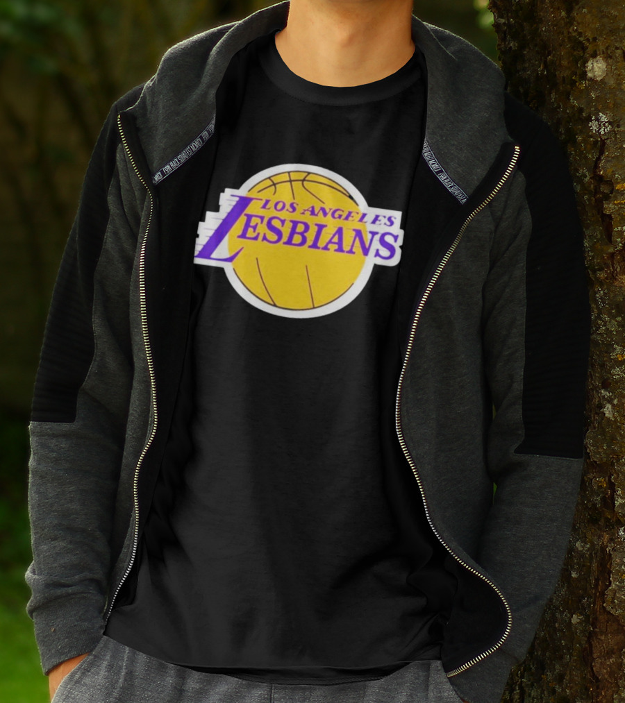 Los Angeles Lesbians Basketball T-Shirt