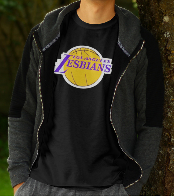 Los Angeles Lesbians Basketball T-Shirt