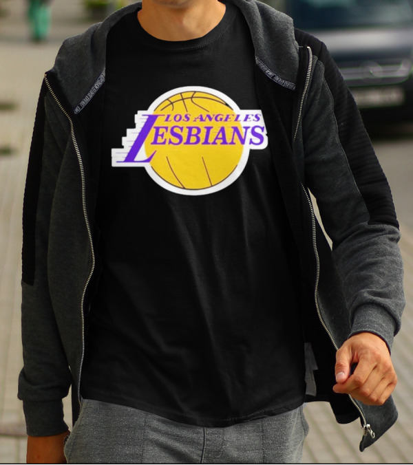 Los Angeles Lesbians Basketball T-Shirt