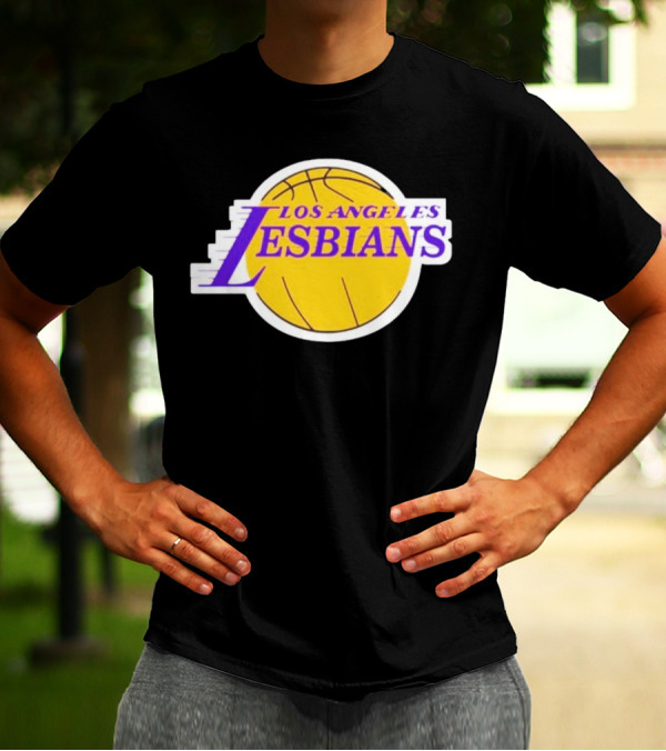 Los Angeles Lesbians Basketball T-Shirt