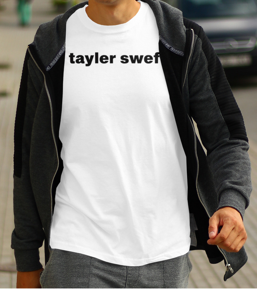 Tayler Sweft Text Black Classic T-Shirt