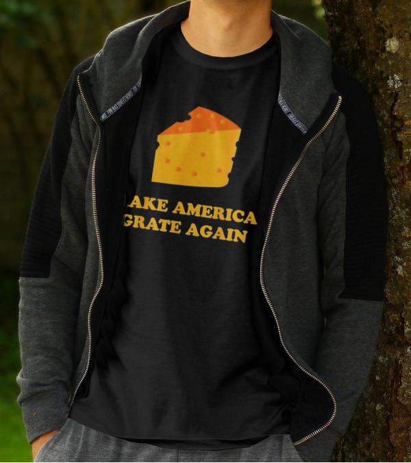 Make America Grate Again Cheese Block T-Shirt