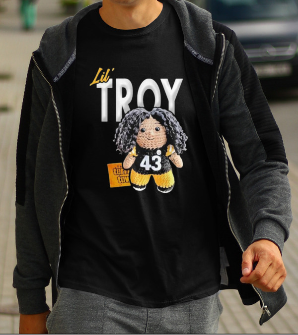 Lil’ Troy 43 Pittsburgh Steelers Terrible Towel T-Shirt