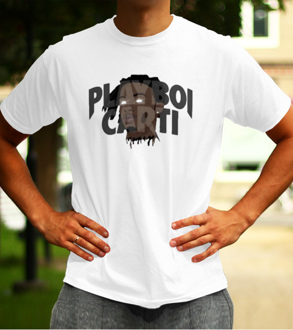 Playboi Carti Glow Eyes Portrait Dark T-Shirt