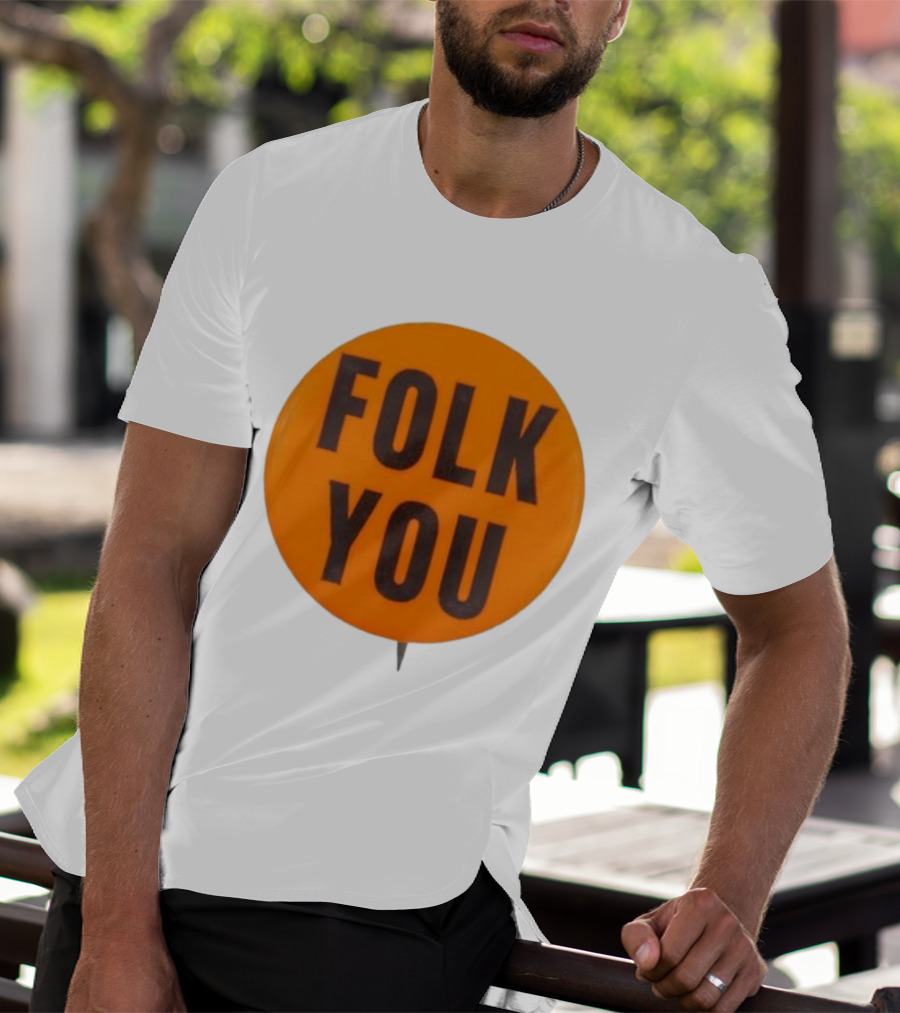 Weird Walk X Tsptr Folk You Badge T-Shirt
