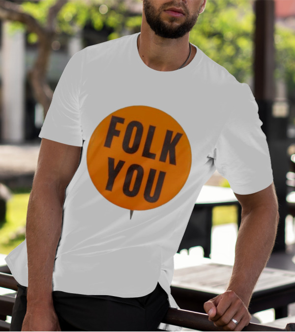 Weird Walk X Tsptr Folk You Badge T-Shirt