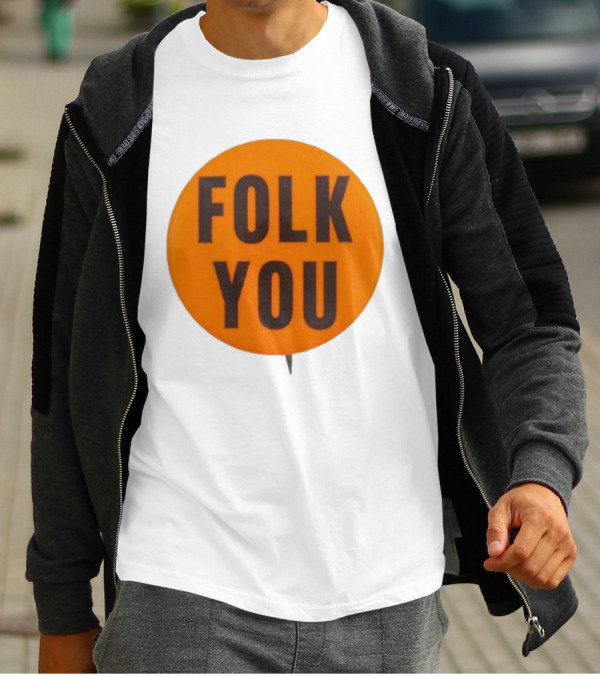 Weird Walk X Tsptr Folk You Badge T-Shirt