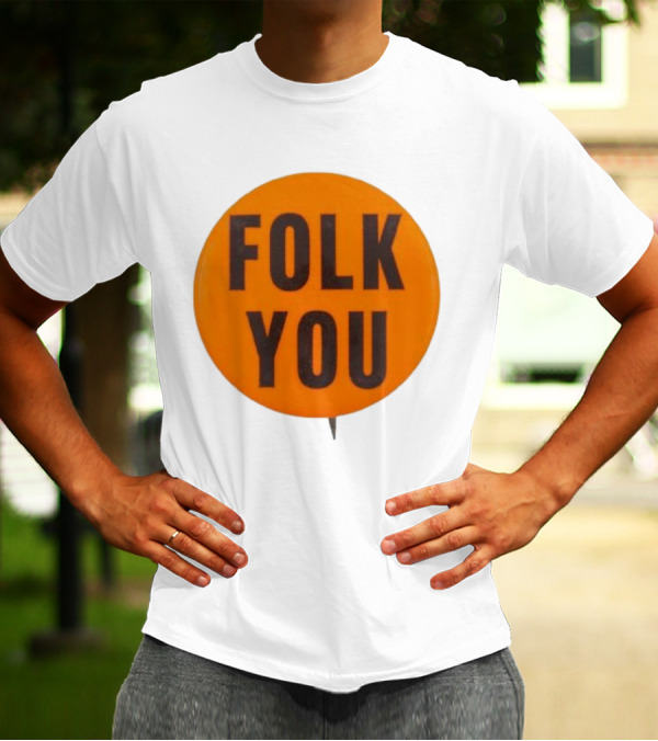 Weird Walk X Tsptr Folk You Badge T-Shirt