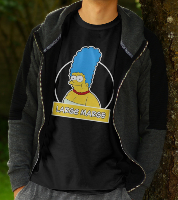 Large Marge Cartoon Character Design Justin Danger Nunley T-Shirt