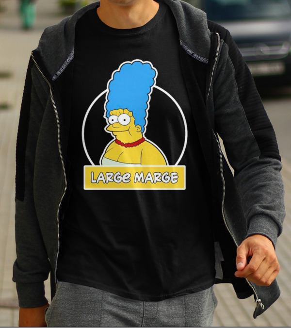 Large Marge Cartoon Character Design Justin Danger Nunley T-Shirt