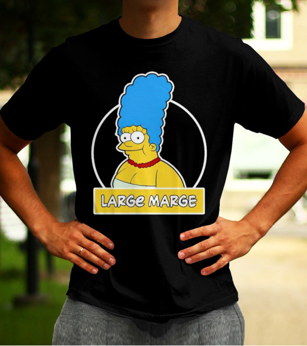 Large Marge Cartoon Character Design Justin Danger Nunley T-Shirt