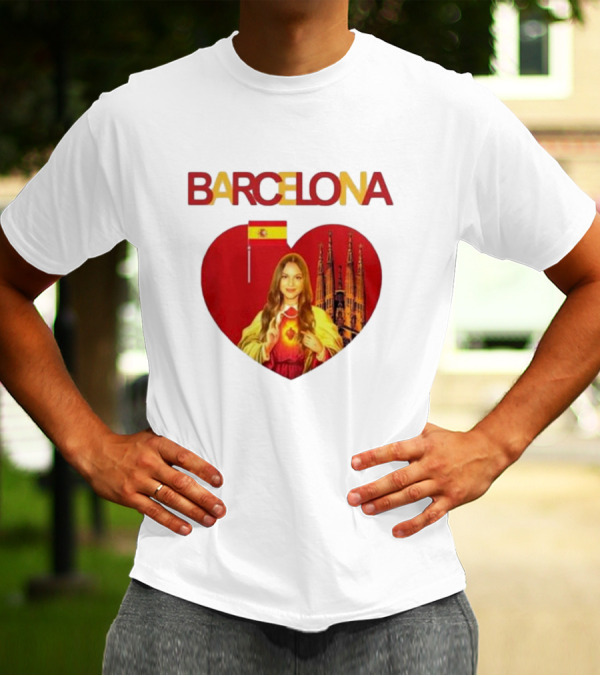 Barcelona Olivia Rodrigo Jesus Spain Iconic T-Shirt
