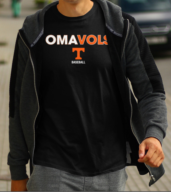 Omavols Tennessee Volunteers Baseball T-Shirt