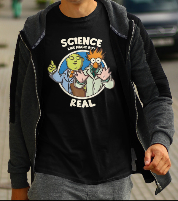 Dr. Bunsen Honeydew And Beaker Science Like Magic But Real T-Shirt