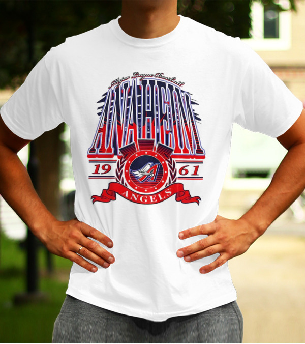 Major League Baseball Anaheim Angels 1961 T-Shirt