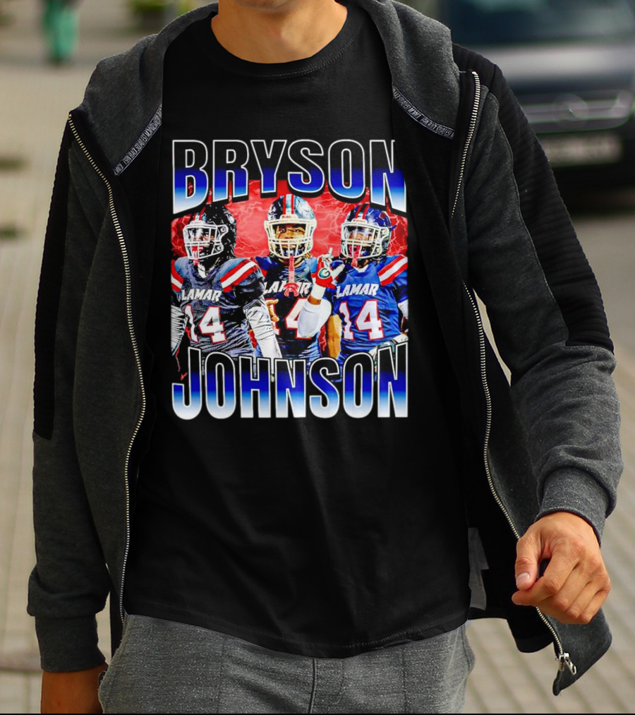 Bryson Johnson Lamar 44 Football Vintage T-Shirt