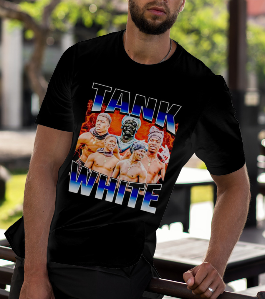 TANK WHITE Vintage Energy Group T-Shirt
