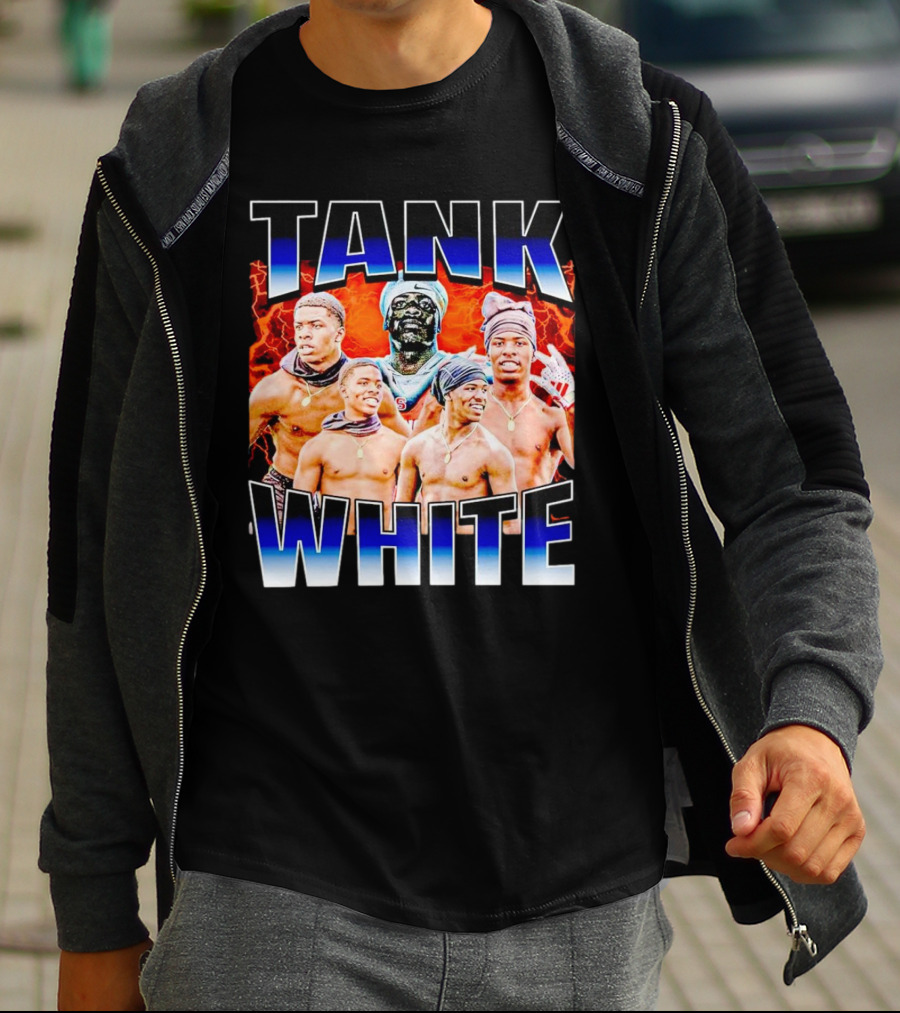 TANK WHITE Vintage Energy Group T-Shirt