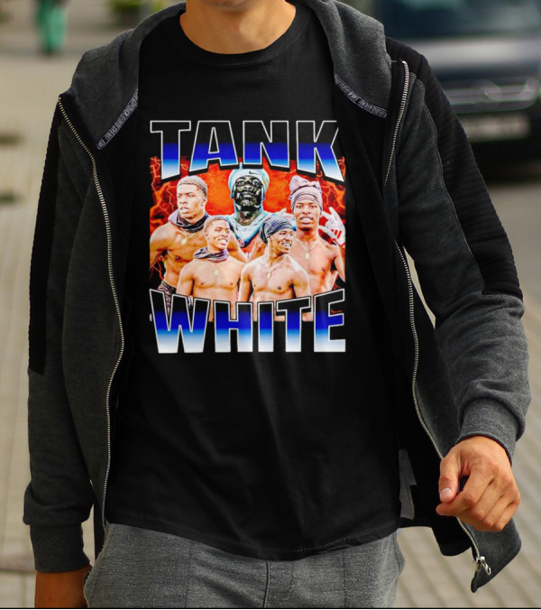 TANK WHITE Vintage Energy Group T-Shirt