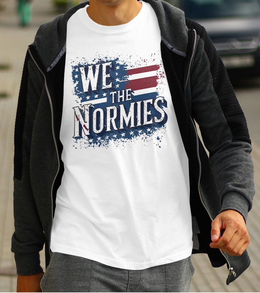 We The Normies American Flag T-Shirt