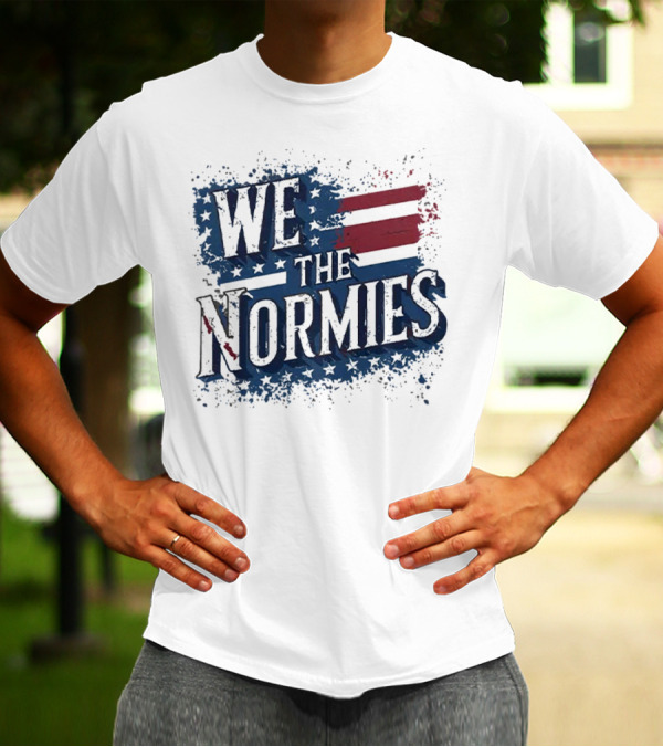 We The Normies American Flag T-Shirt