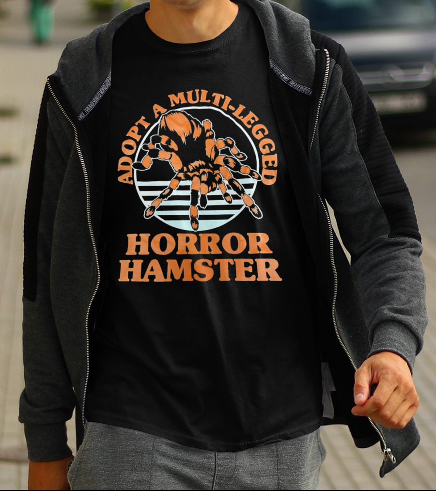 Adopt A Multi-Legged Horror Hamster Creepy Creature T-Shirt
